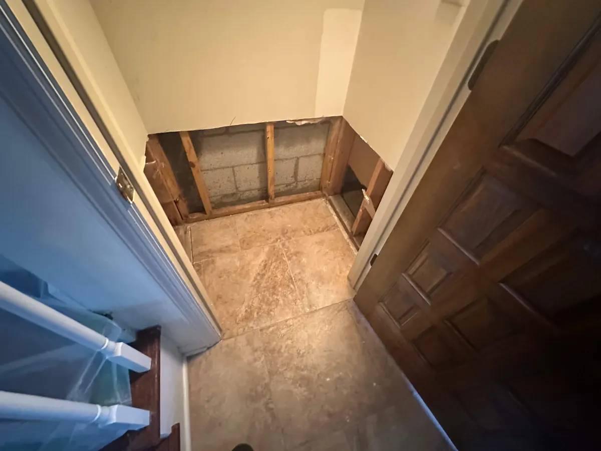 Water damage-related clean up & repair